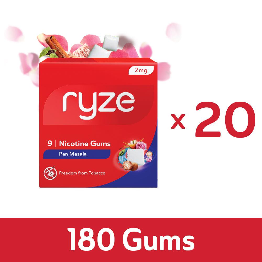 RYZE Gums - Flavored Pan Flavor - Preview