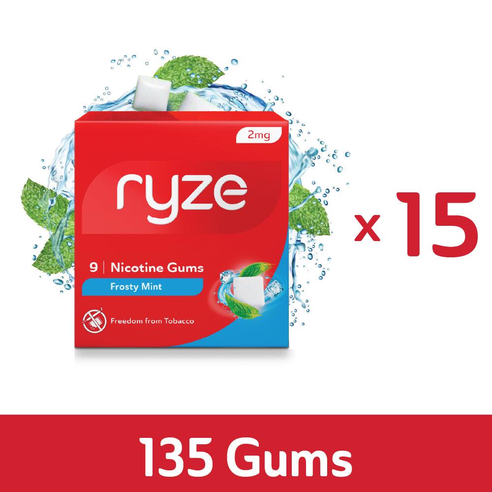 RYZE Gums - Frosty Mint Flavor